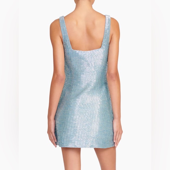 Staud Le Sable Beaded Minidress - Picture 4 of 9